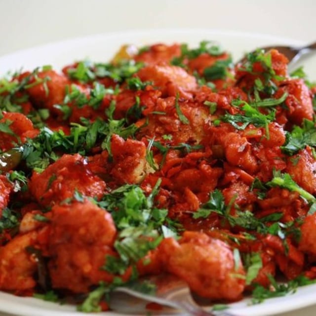 Chicken 65 Hyderabadi Style.