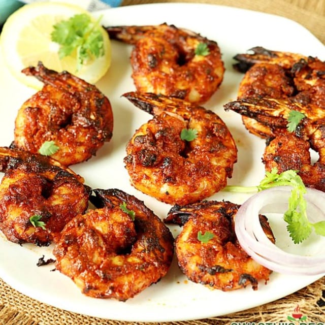 Tandoori Shrimp.