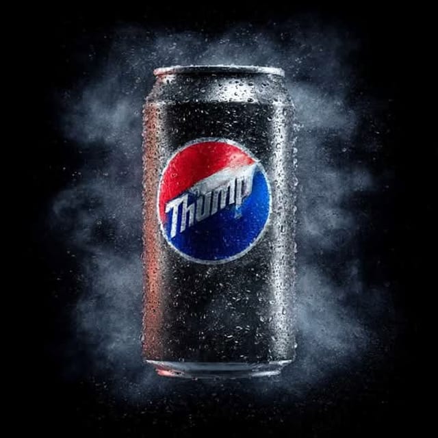 Soft Drink Thums Up.