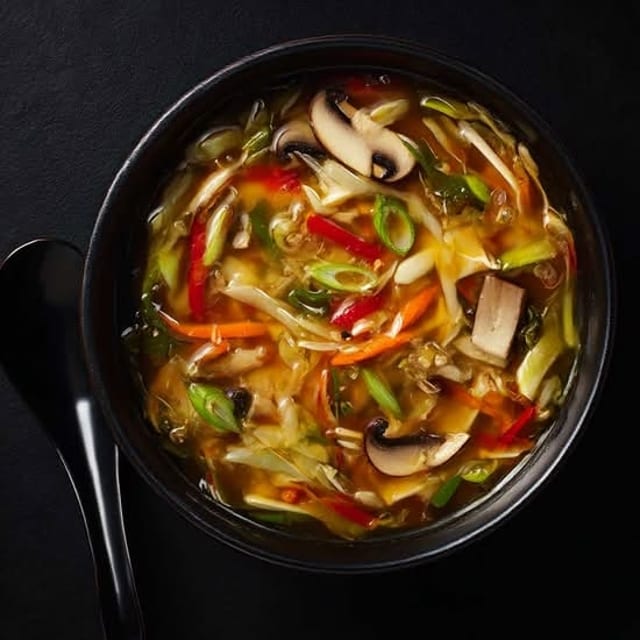 Hot & Sour Soup (Veg).