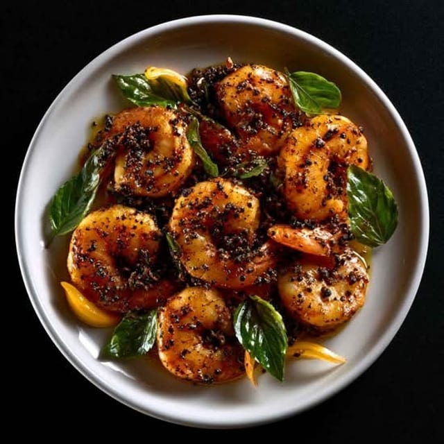 Shrimp Pepper Fry.