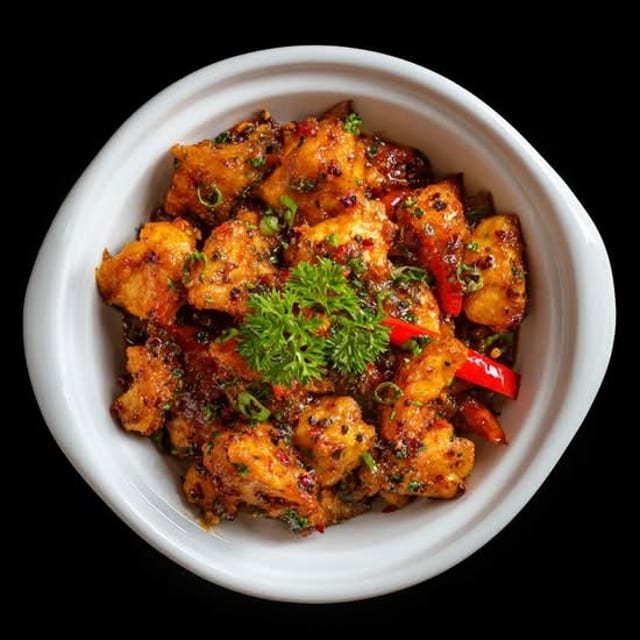 Pepper Chicken Fry.