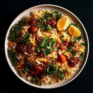 Veg Kheema Biryani