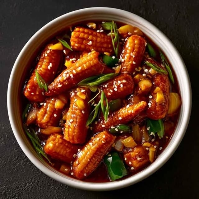 Chilli Baby Corn.