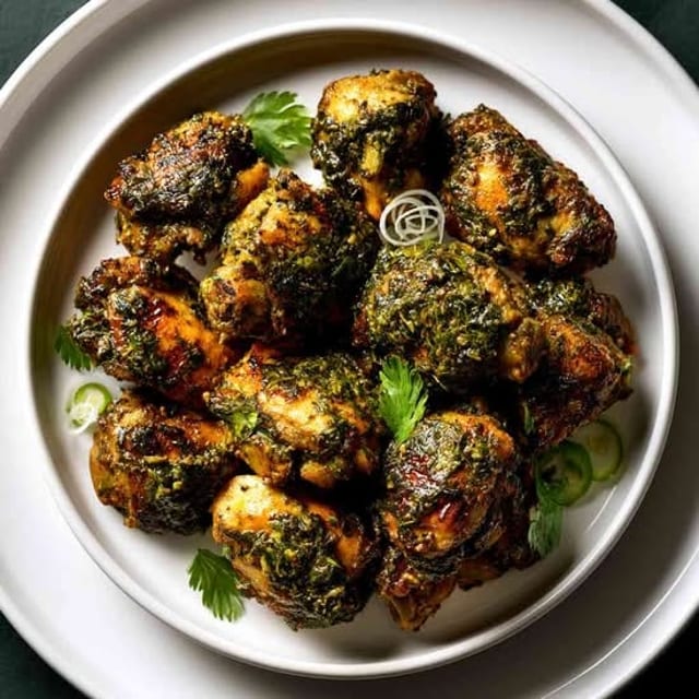 Karivepaku Chicken.