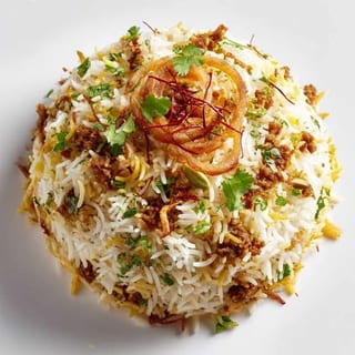 Goat Kheema Dum Biryani