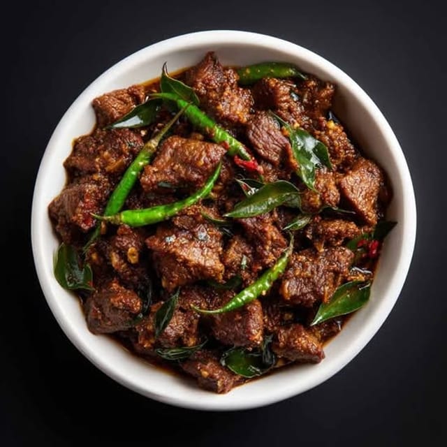 Goat Pepper Fry.