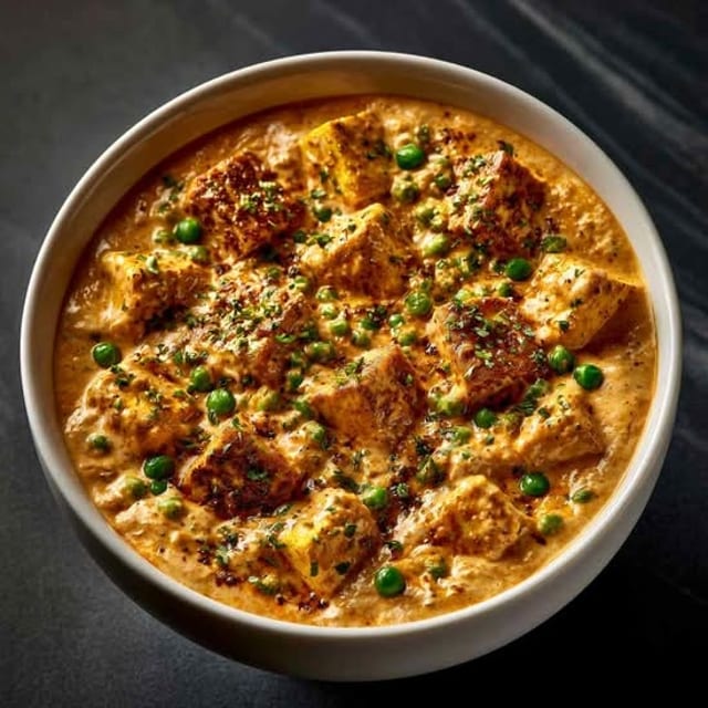 Shahi Mutter Paneer.