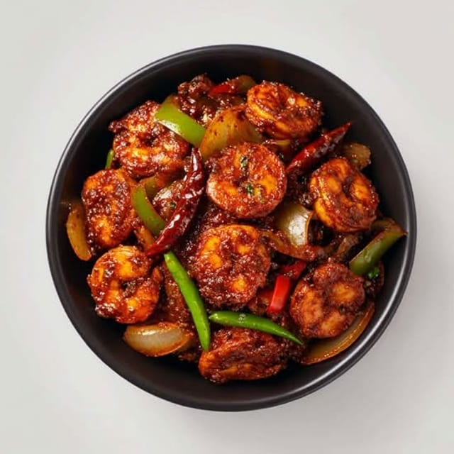 Kadai Shrimp.