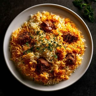 Hyderabadi Goat Dum Biryani